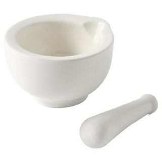 Moda Kitchen陶瓷研磨碗 藥碗 迷你研磨碗+碗組, 1套