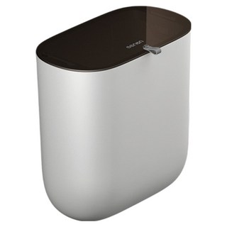 Jo&Betty 免鑽孔多用途壁掛式垃圾桶, 棕色