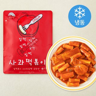 사과떡볶이 오리지널팩 밀떡볶이 순한맛 (냉동), 870g, 1개