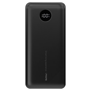 프롭스 45W PPS 초고속 충전 노트북 호환 보조배터리 20000mAh, PFB106B20, 블랙