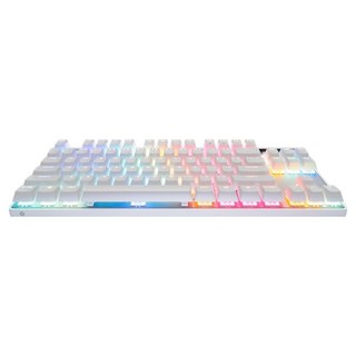 스틸시리즈 기계식 게이밍 유선 텐키리스 키보드, 화이트, Apex Pro Gen 3 TKL WHITE-US, 마그네틱축(자석축)