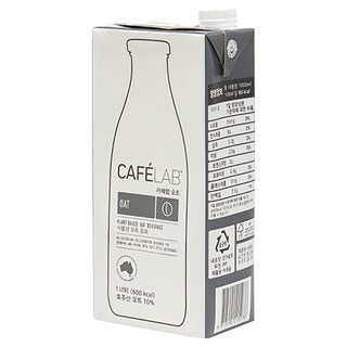 Cafelab 燕麥豆奶, 1個, 1L