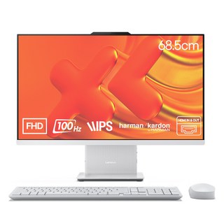 레노버 2025 아이디어센터 AIO 27IRH9 코어i5 인텔 13세대, Cloud Grey, 16GB, 512GB, WIN11 Home, F0HM00MTKR