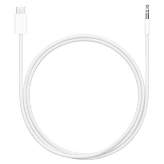 Apple C타입-3.5mm 오디오 케이블 MDV84FE/A, 화이트, 1개, 1.2m