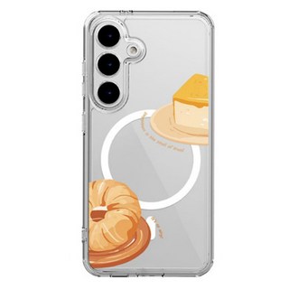 Design Plus MagSafe 透明果凍硬殼手機殼 麵包系列
