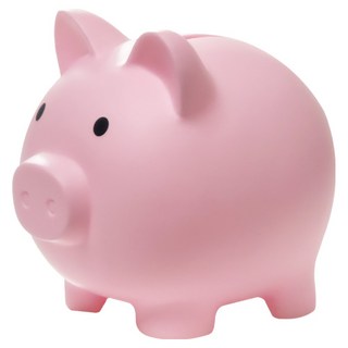 모던앳 돼지 동전 저금통, 핑크, 1개