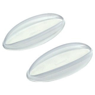 코텍스 안심가드 유리손잡이 소형, 투명, 2개