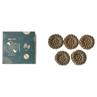 GGORANGJIMACARON Hilow藥果 艾草口味 5入組, 85g, 1盒