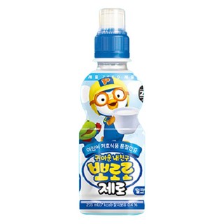 Pororo 零卡牛奶味, 235ml, 24個