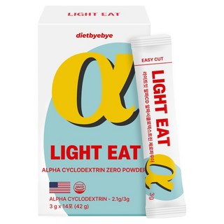 byebye Light It Alpha CD Alpha-環糊精Zero粉 14入, 42g, 1個