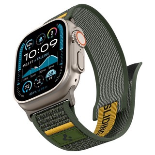 Spigen Apple Watch 錶帶 Athlex Air, 1個, 活力綠