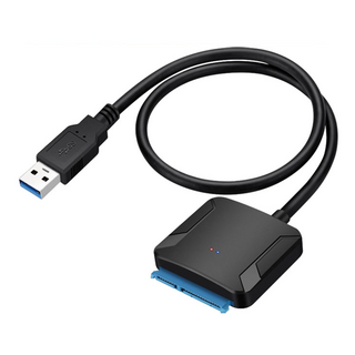 Neon 台灣霓虹 USB3.0 轉 SATA 2.5/3.5吋硬碟連接轉接線, 27cm, 1條