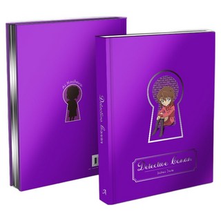 新藝術 名偵探柯南 銀邊精裝筆記本, 玫瑰, 1個