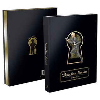 新藝術 名偵探柯南 燙金精裝筆記本, 1個, 基準