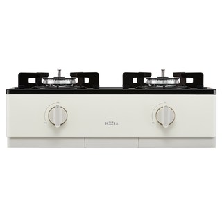 Haatz 프리스탠딩 가스레인지 2구 고객직접설치 크림베이지 + AA건전지, HFG-2381CB, LNG