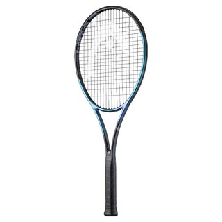 HEAD 海德 GRAVITY PRO 2025 網球拍 G2, 黑色 + 冰藍色 + 紫色, 1個, 231105