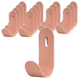 Maket Gamseong 洞洞板掛環式掛鉤, 粉紅色, 15個