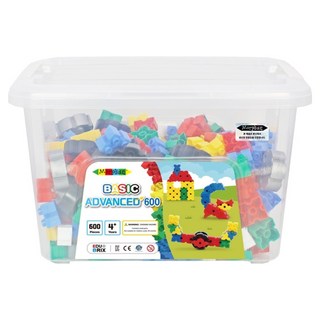 몰펀 베이직 어드밴스드 600 블록 602p, 혼합색상, 1개