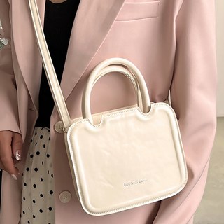 ViVEMO Nemori 現代風肩背托特包 10413, 白色