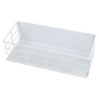 Maket Gamseong 多款洞洞板配件 網格籃, 白色, 1個