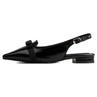 EDEL9 Fringe 流蘇蝴蝶結後繫帶鞋 2cm