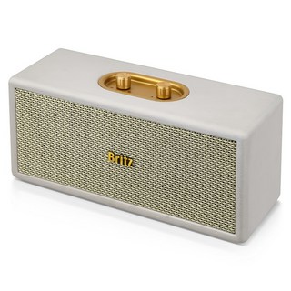 브리츠 엔틱 스테레오 무선 블루투스 스피커 BZ-TX11, 화이트