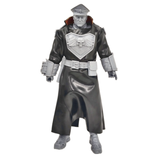 McFARLANE 麥法蘭 戰鎚 40K WV10 政委 Astra Militarum 灰版 7吋, 1盒