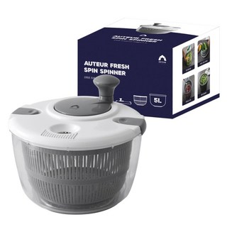 오퇴르 프레쉬스핀 대용량 야채탈수기 5L, 그레이, 1개
