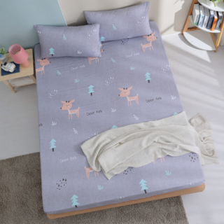 Ishur 伊舒爾 雲絲棉床包 + 枕套