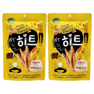 Badasori 低糖高蛋白明太魚條 楓糖奶油風味, 2包, 20g