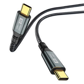 Ytek 고급 USB 3.2 Gen2 C to C타입 PD 100w 20Gbps 8K 미러링 충전 케이블 Ytek-CCG2-300, 3m, 1개