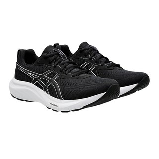 ASICS 亞瑟士 GEL-CONTEND 9 D寬楦 女款慢跑鞋 黑色 舒適緩震 運動時尚, 24.5cm