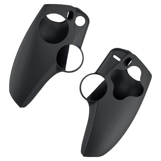 HOHOO PS5 Portal 控制器 黑色矽膠握把保護殼套組, 1套, 黑色, 單一商品