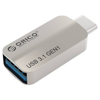 ORICO 奧睿科 USB3.1 Type-C GEN1 5Gbps 支援OTG 轉換轉接頭, 1個