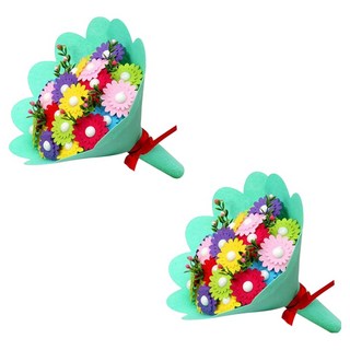 Allode 康乃馨母親節花束DIY, 2個, TYPE11 珍珠雛菊