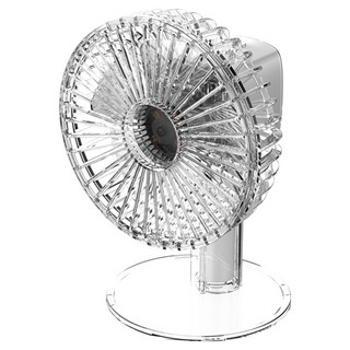 슈틸루스터 무선 탁상용 선풍기, ST-SD500, 투명
