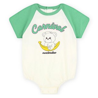 Milk Baby幼兒用馬卡龍插肩連身衣 宝寶連身衣
