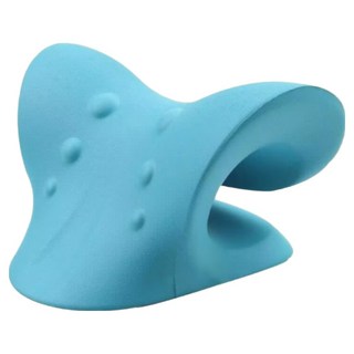 포근상점 경추 스트레칭 지압 관리 블루, 1개