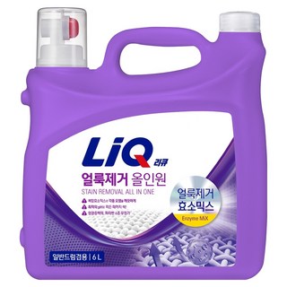 LiQ 去漬多合一洗衣精, 1個, 6L