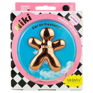 Mr&Mrs FRAGRANCE Niki車用芳香劑, 1個, 雪松木