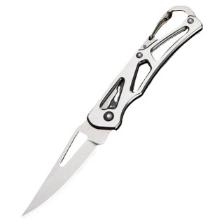 온트리 캠핑용 접이식 칼, 실버, 1개