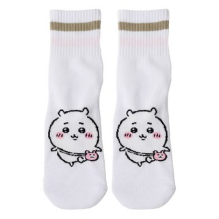 女款吉伊卡哇條紋中筒襪