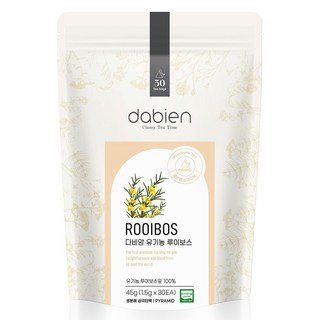 dabien 可分解茶包南非國寶茶, 1.5克, 30入, 1個