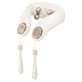 닥터웰 웰넥스 무선 온열 목 마사지기, DR-2650, 아이보리