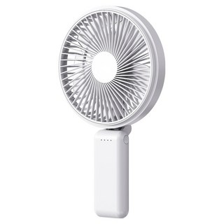 애니클리어 휴대용 빅팬 탁상용 손선풍기, PDB-FH10, 화이트