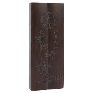 Nalli Sisters 書法紙張固定鎮紙 黑色 知行 30cm, 2個