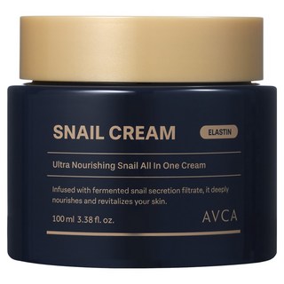 AVCA Ultra滋養蝸牛多合一修護霜, 100ml, 1瓶