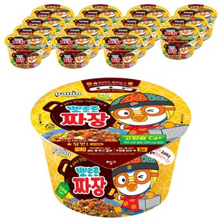 paldo 八道 Pororo 炸醬拉麵 77g, 16個