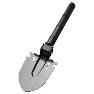 便攜式野戰鏟, 黑色, 1個