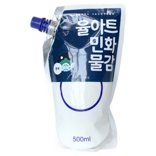 율아트 대용량 동양화 민화물감 흰색, 500ml, 1색